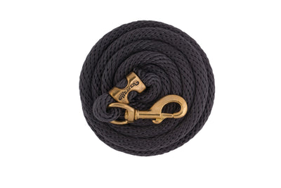 Weaver Leather Poly Lead Rope with Solid Brass 225 Snap (Multiple Color Options)