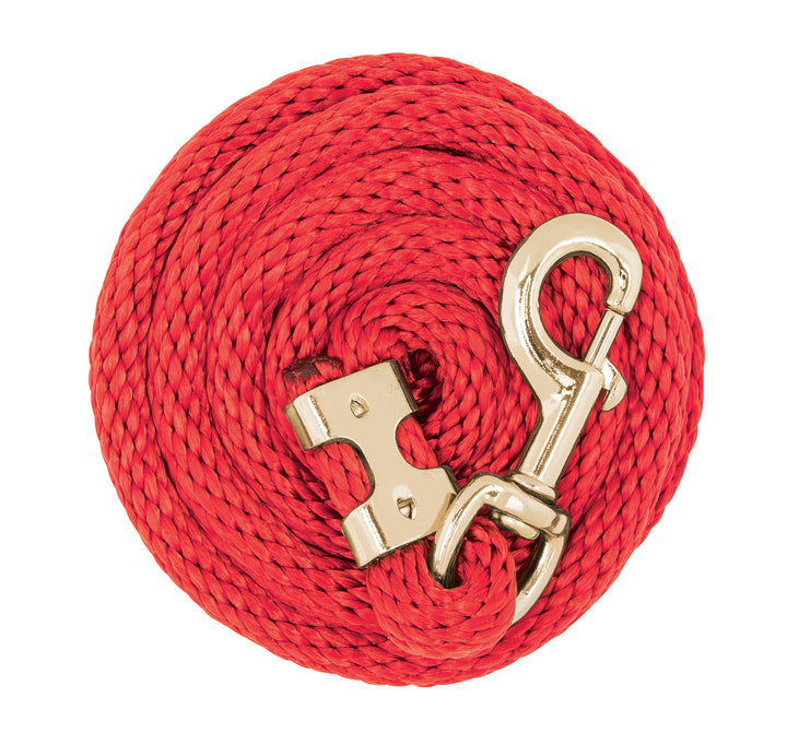 Weaver Value Lead Rope with Brass Plated 225 Snap (Multiple Color Options)