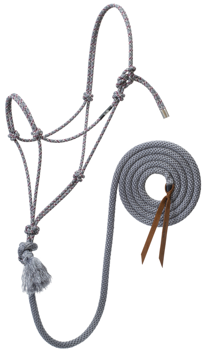 Weaver Silvertip #95 Rope Halter with 12' Lead (Multiple Color Options)