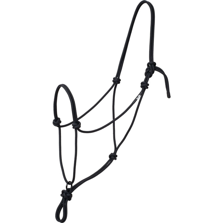 Weaver Silvertip Transition Rope Halter with Sliding Ring, Small Horse (Multiple Color Options)