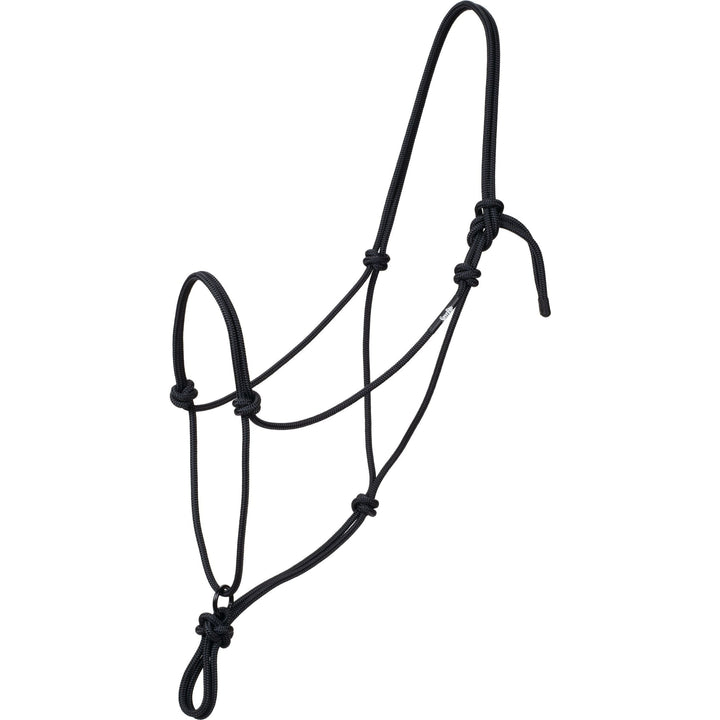 Weaver Silvertip Transition Rope Halter with Sliding Ring, Average Horse (Multiple Color Options)