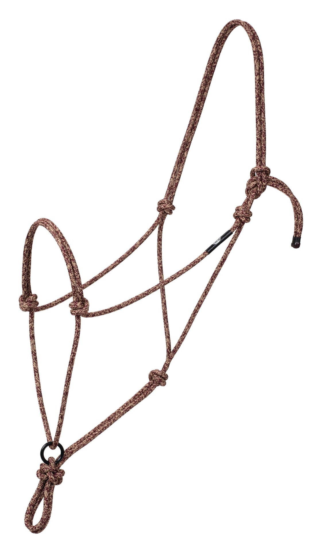 Weaver Silvertip Transition Rope Halter with Sliding Ring, Average Horse (Multiple Color Options)