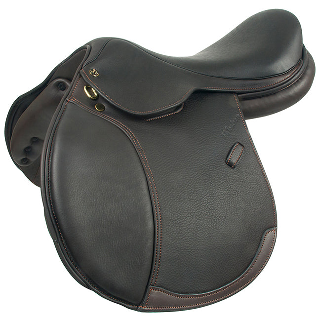M. Toulouse Chocolate Annice Close Contact Saddle With Wide Tree - West 20 Saddle Co.