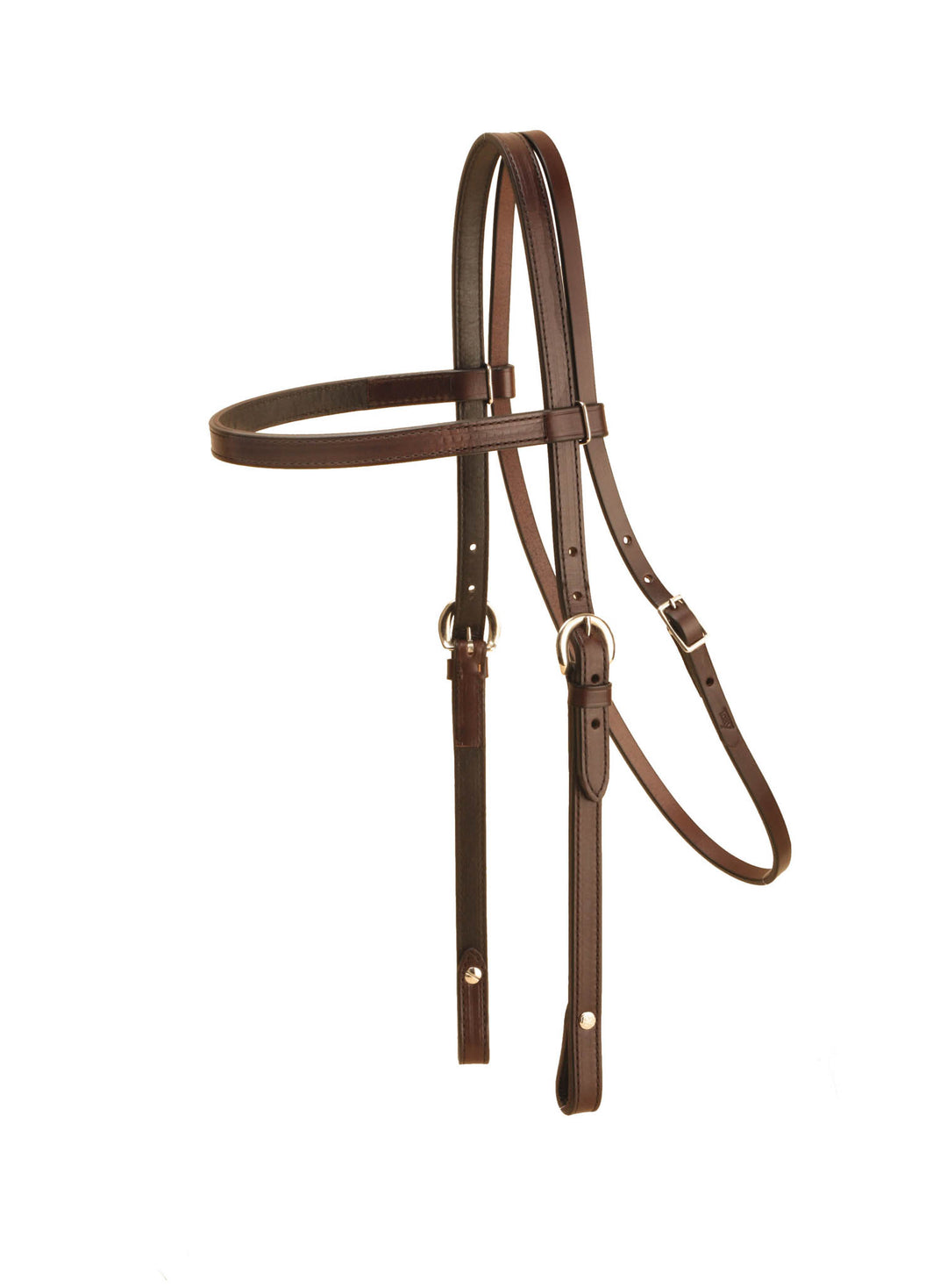 Tory Leather Oversized Brow Band Headstall