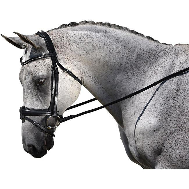 M. Toulouse Platinum Harmony Dressage Bridle - West 20 Saddle Co.