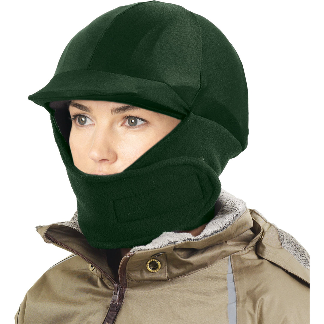 Ovation Dark Green Winter Helmet Cover