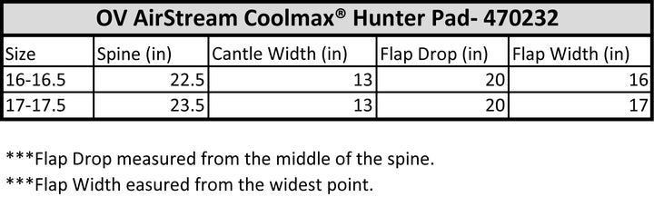 Ovation Airsteam Coolmax Hunter Pad