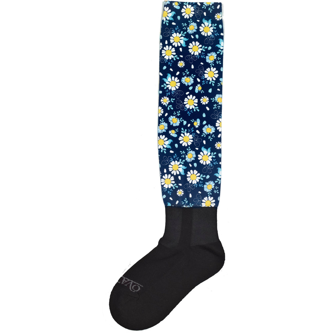Ovation Ladies PerformerZ Boot Sock-Field of Daisies