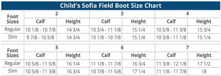 Ovation Kid's Sofia Black Field Boot