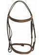Henri de Rivel Horse Fancy Raised Padded Bridle With Laced Reins - West 20 Saddle Co.