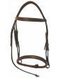 Henri de Rivel Pro Mono Crown Padded Bridle With Laced Reins - West 20 Saddle Co.