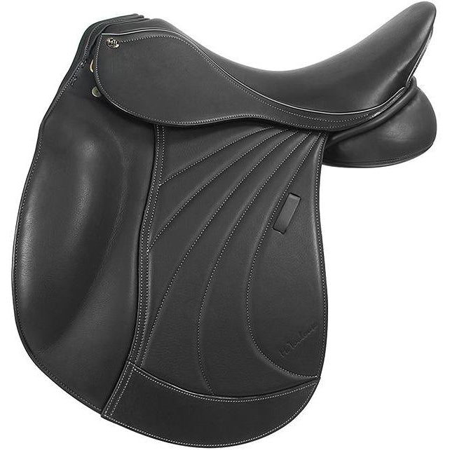 M. Toulouse Black Delilah Platinum Dressage Saddle - West 20 Saddle Co.