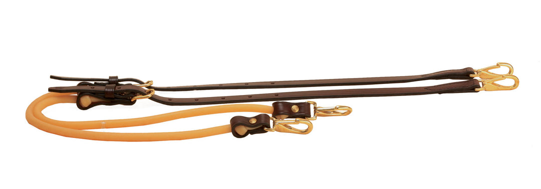 Tory Leather Surgical Tubing Side Reins