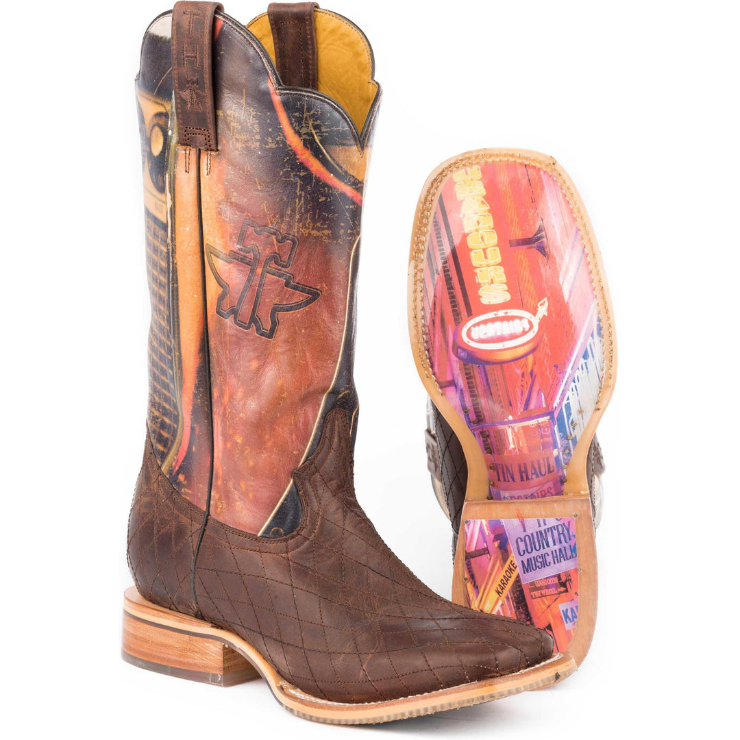 Tin Haul Holler and Swaller Men's Boot - West 20 Saddle Co.