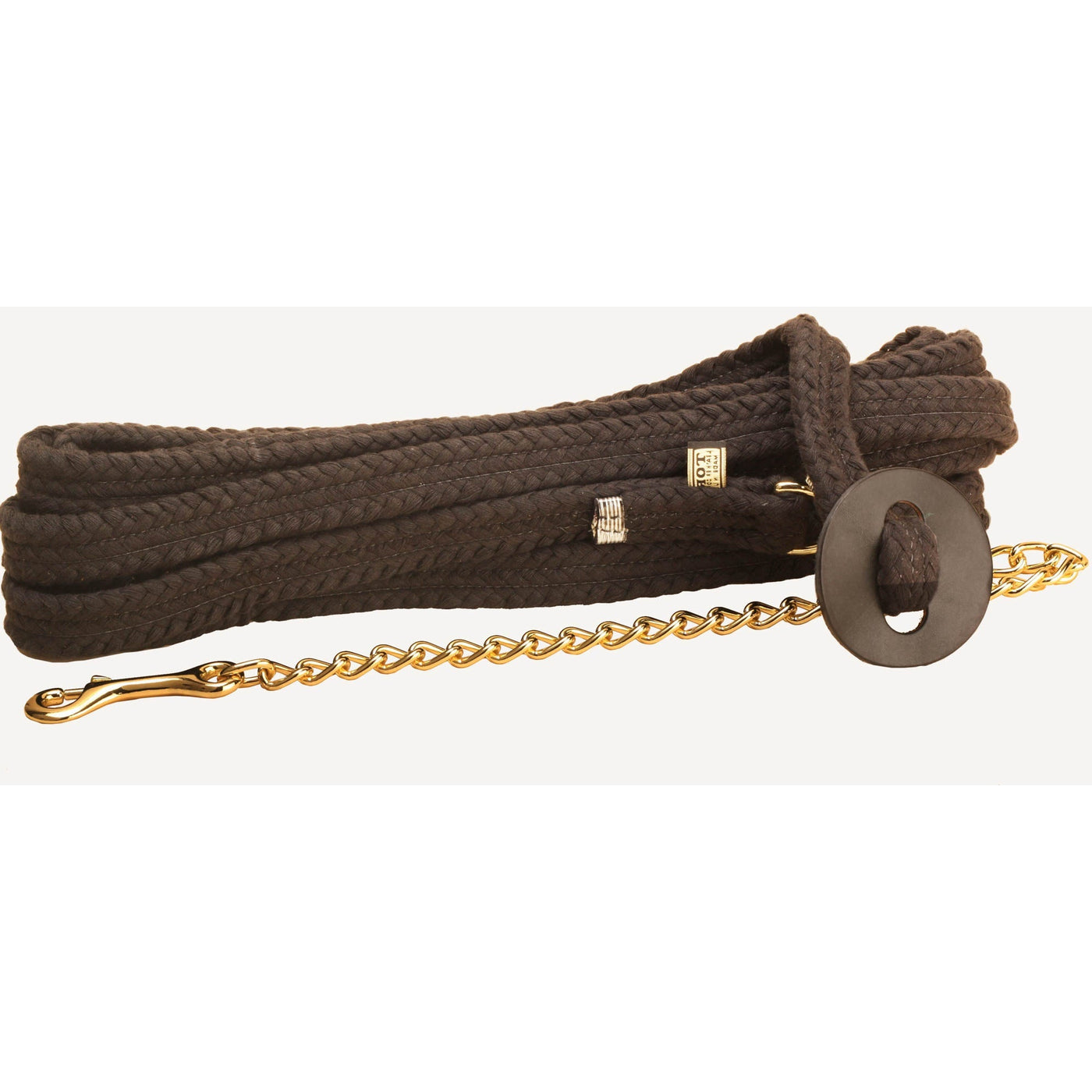 Tory Leather Braided Chain Lead