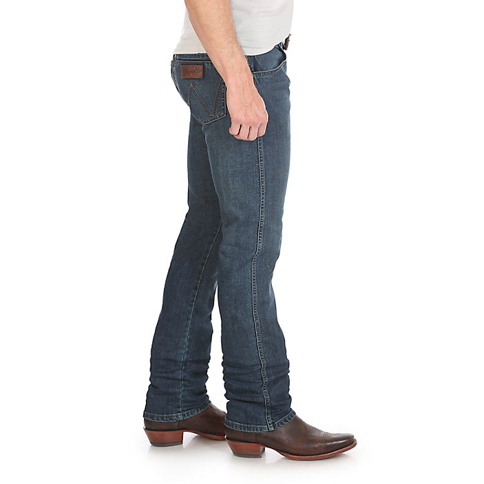 Wrangler Mens Retro Slim Fit Straight Leg Jean