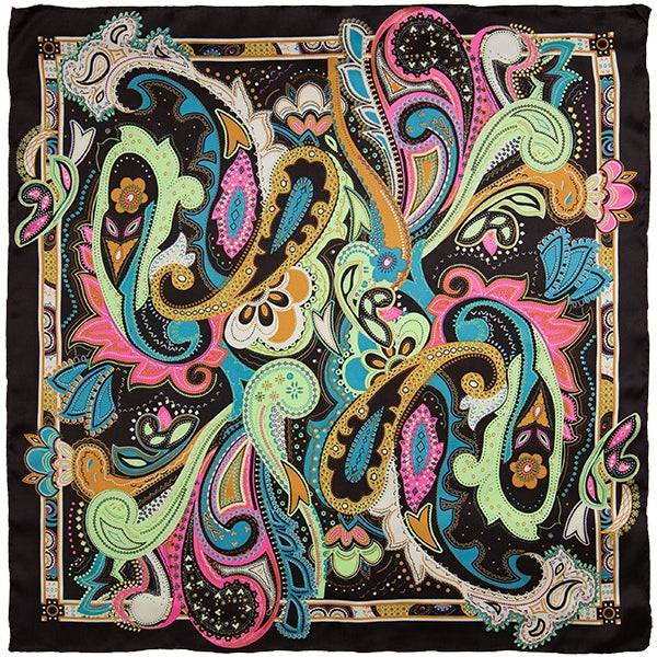 Wyoming Traders J-Dazzle Charmeuse Silk Scarf