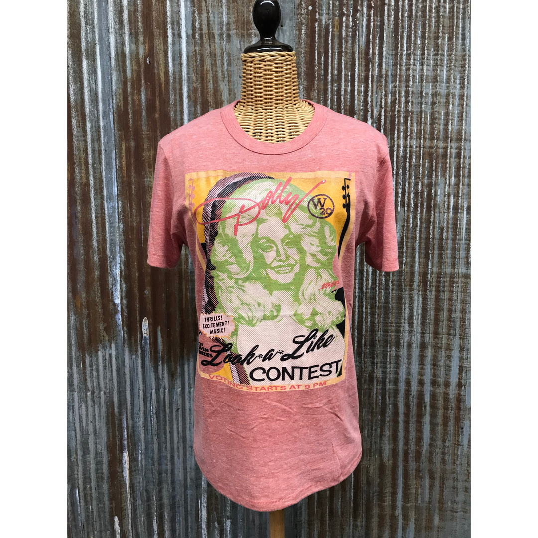 Dolly Look A Like Contest Tee