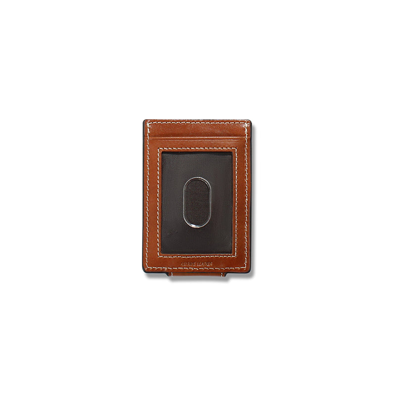 Ariat Basketweave Tan Money Clip