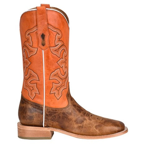 Corral Men's Orange Cognac Cowboy Boot