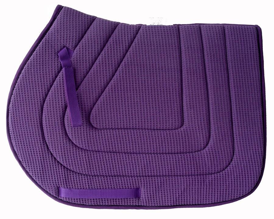 Pacific Rim International Cotton Waffle All-Purpose Pad With Piping - West 20 Saddle Co.