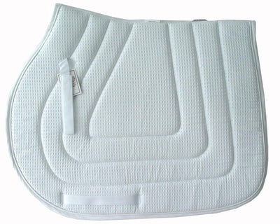 Pacific Rim International Cotton Waffle All-Purpose Pad With Piping - West 20 Saddle Co.