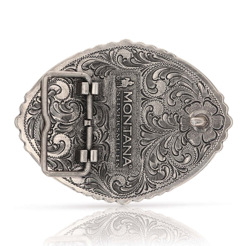 Montana Silversmiths Pain is Temporary Bull Riding Belt Buckle