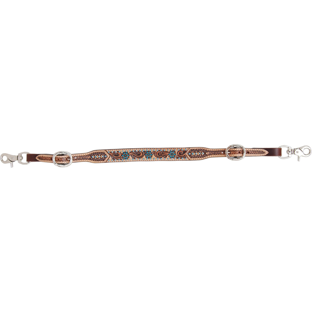 Rafter T Turquoise Zuni Collection Wither Strap