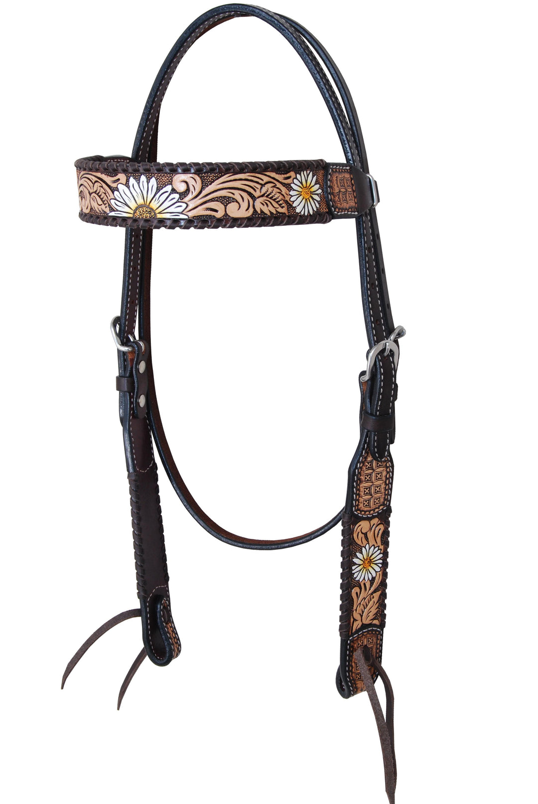 Rafter T Daisy Collection Browband Headstall