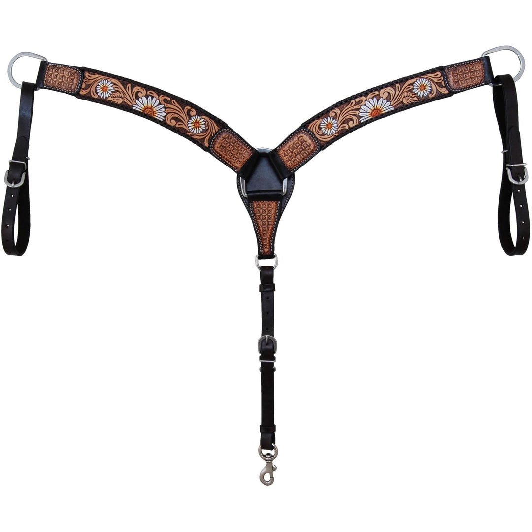 Rafter T Daisy Collection 3" Breast Collar