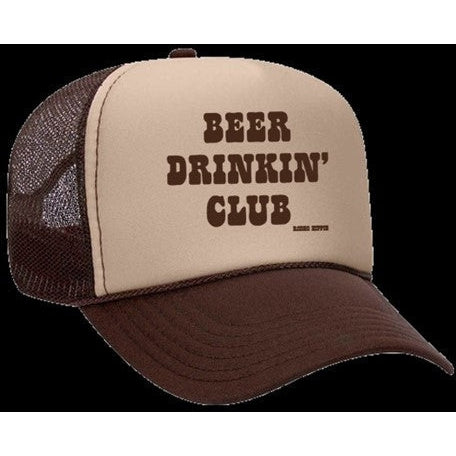 Rodeo Hippie Beer Drinkin' Club Trucker Hat