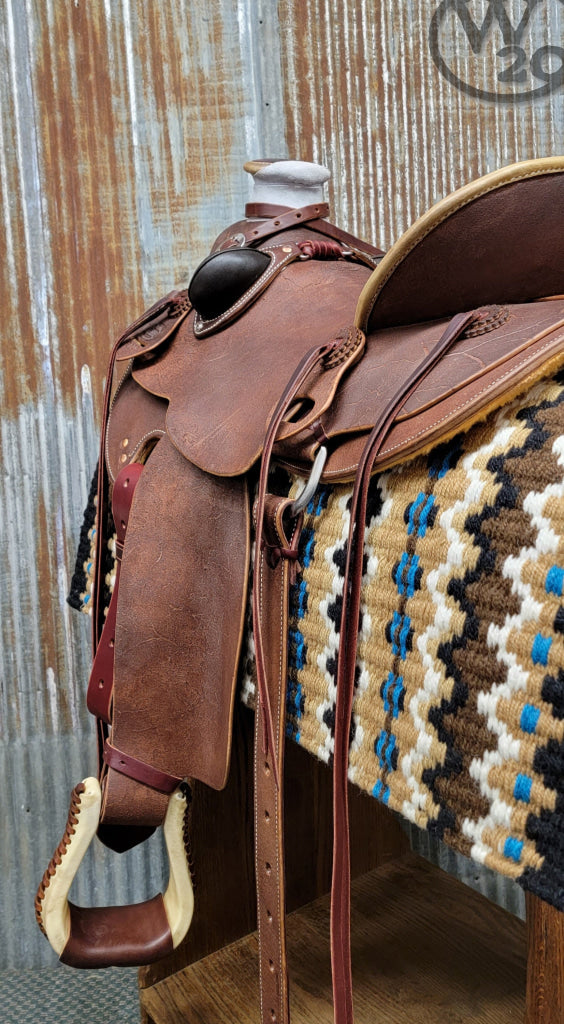 RW Bowman Mike Branch Rough Out Saddle – West 20 Saddle Co.