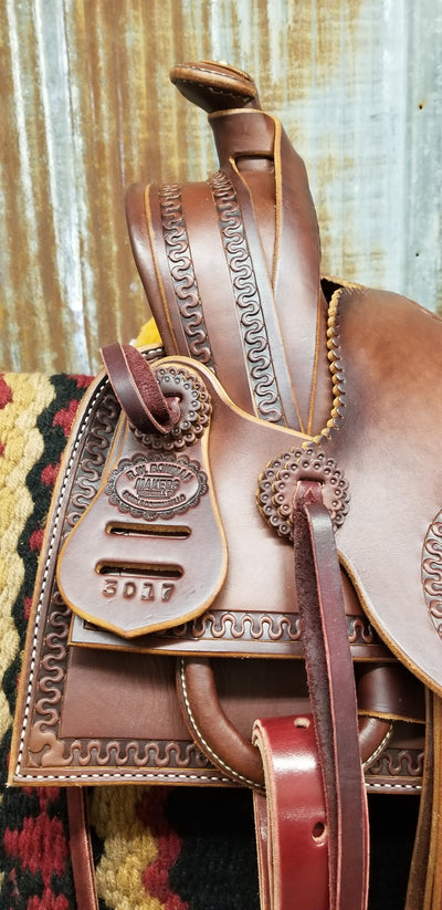 RW Bowman Mounted Shooter Saddle - West 20 Saddle Co.