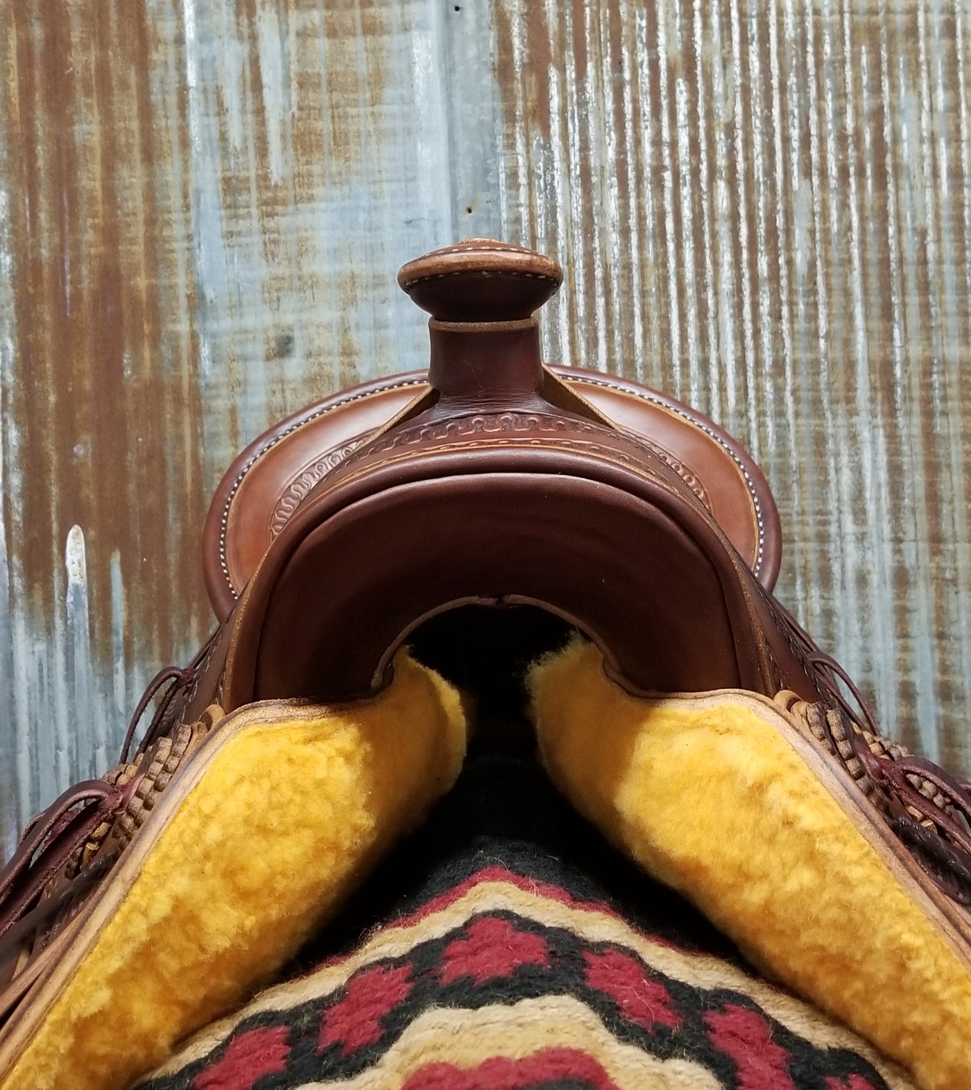 RW Bowman Mounted Shooter Saddle - West 20 Saddle Co.