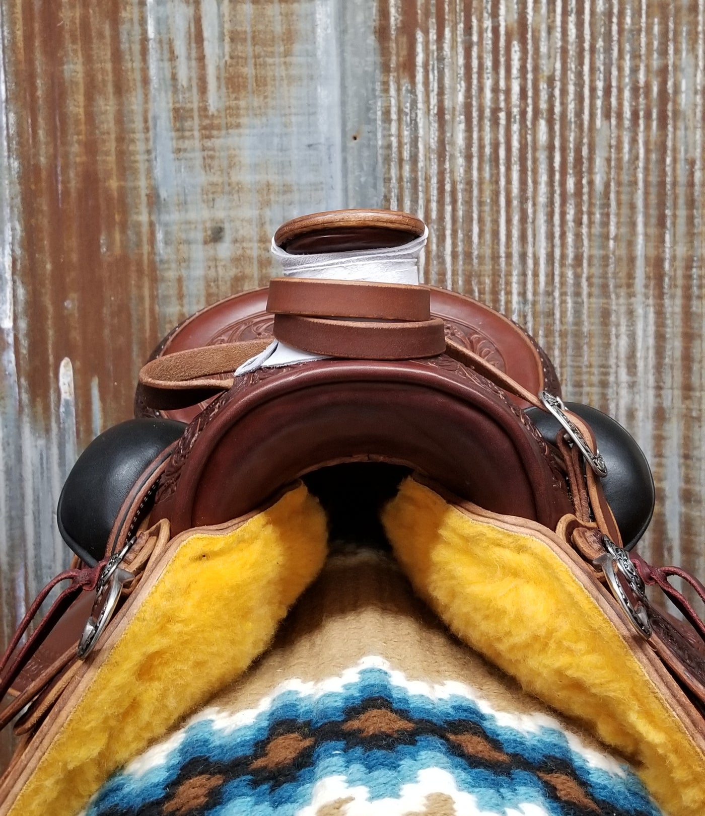 RW Bowman Exclusive B-Light Silver Saddle - West 20 Saddle Co.