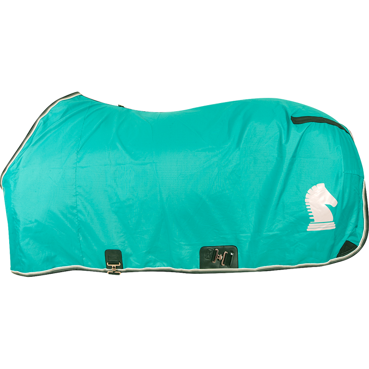 Classic Equine Closed Front Stable Sheet-Turquoise