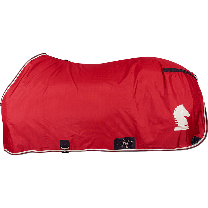 Classic Equine Closed Front Stable Sheet-Chili Pepper