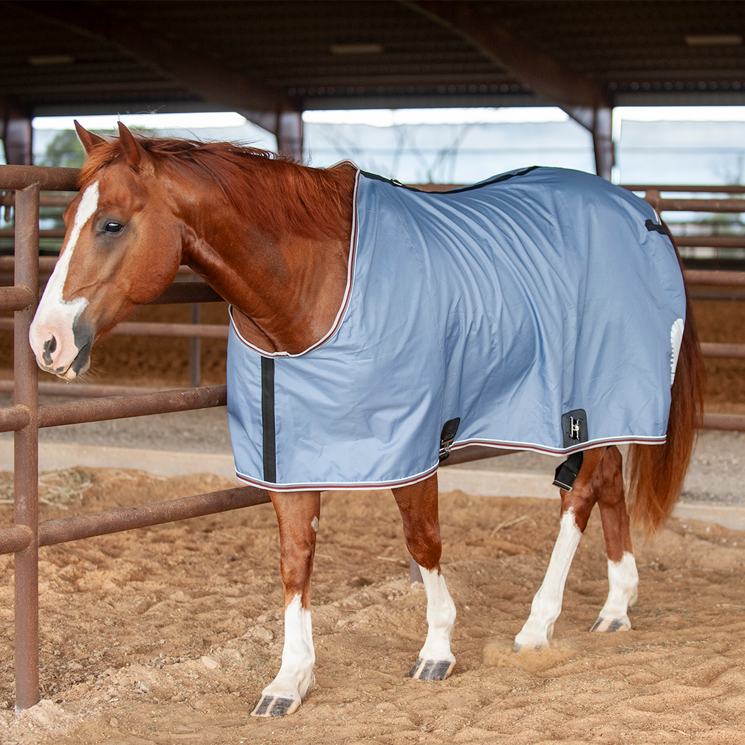 Classic Equine Closed Front Stable Sheet-Flint