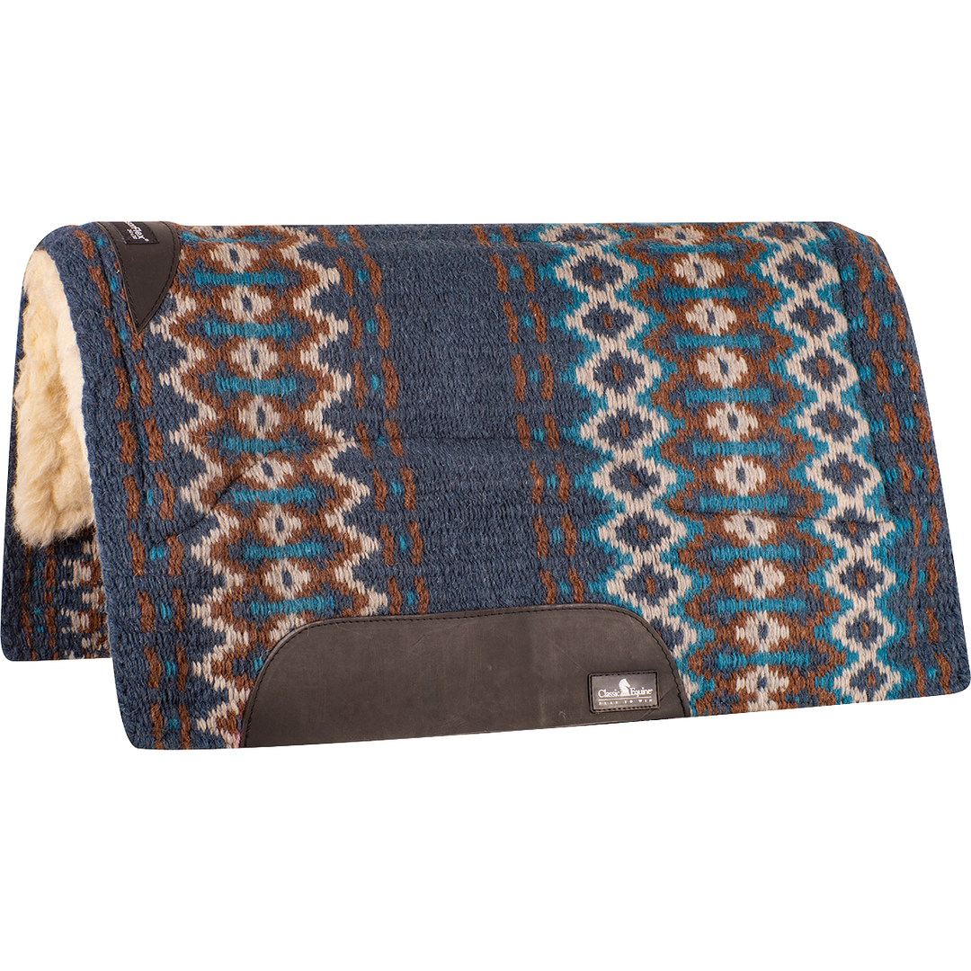 Tapis De Course Tapis De Selle 3/4 En Laine Classic Equine Dimensions 34x38 Pouces Sensorflex 398157 Tapis De Course Tapis De Selle 3/4 En Laine Classic Equine Dimensions 34x38 Pouces Sensorflex 398157