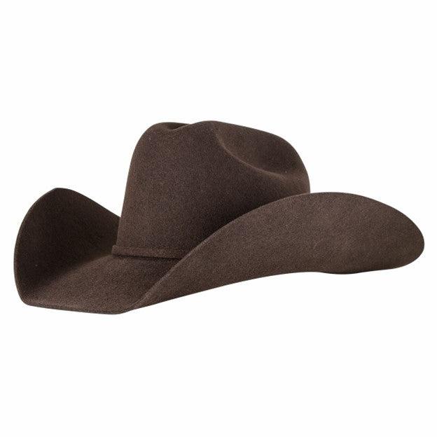 Rodeo King Chocolate 3X Self Low Rodeo Hat