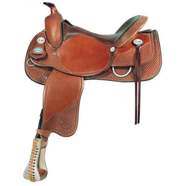 Crates 2221 Classic Reining Saddle Square Skirt - West 20 Saddle Co.