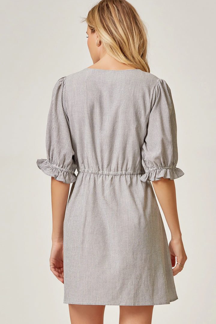 Andree Charcoal Casual Dress