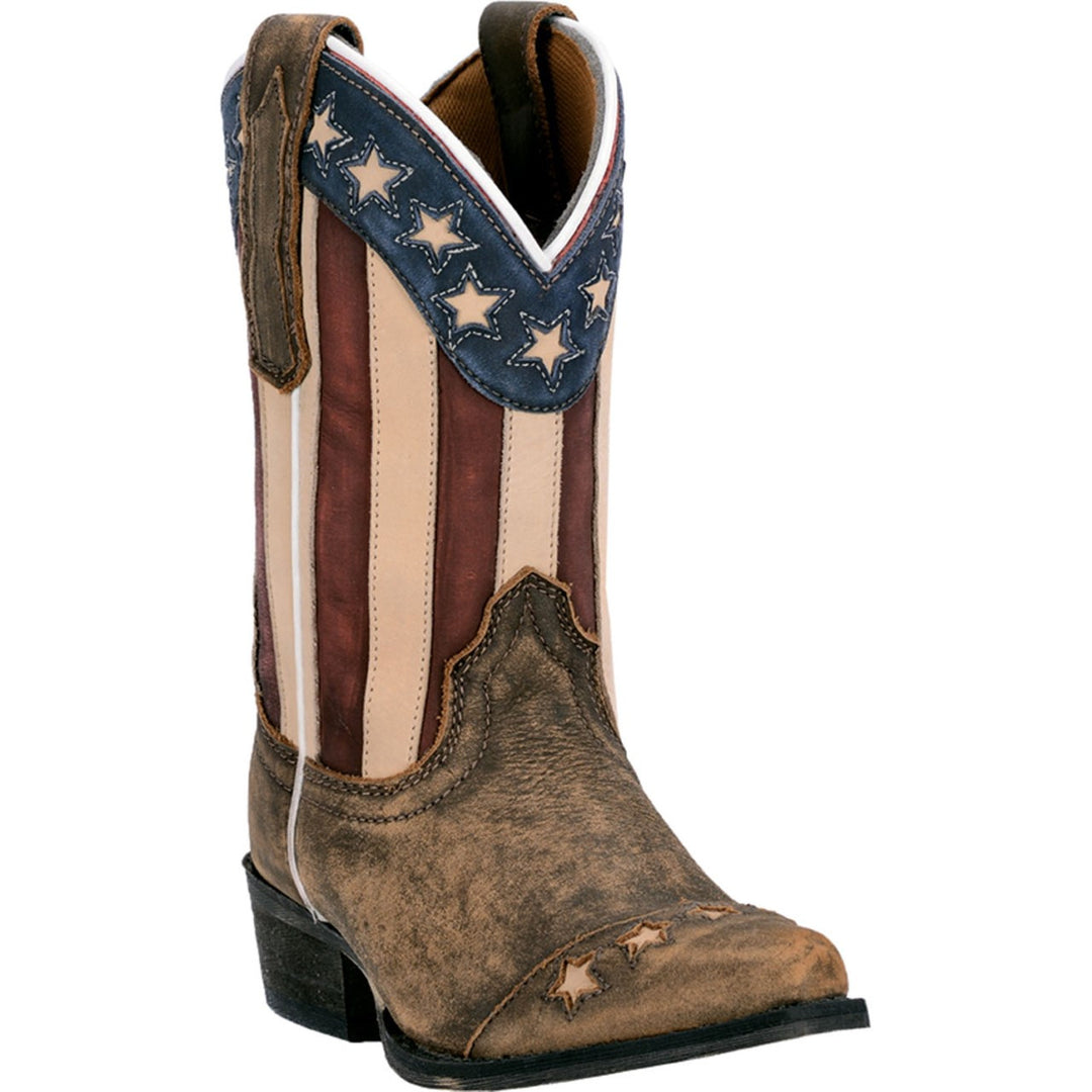 Dan Post Lil Liberty Flag Kid's Boot - West 20 Saddle Co.