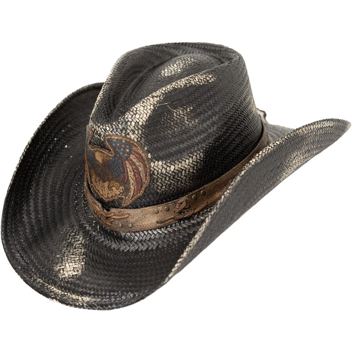 Austin Dusty Eagle Straw Hat