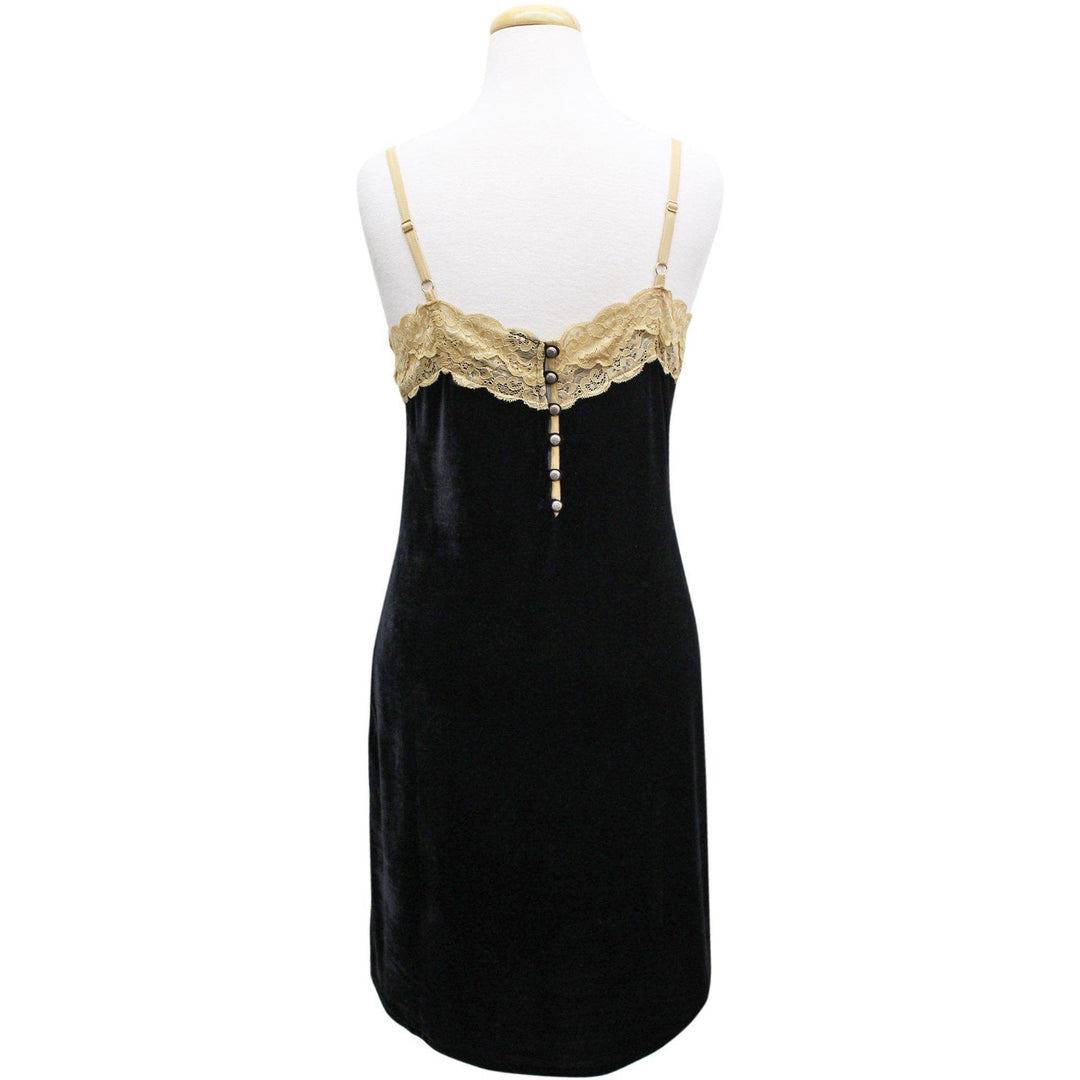 Aratta Without You Velvet Mini Dress - Black Aratta Without You Velvet Mini Dress - Black