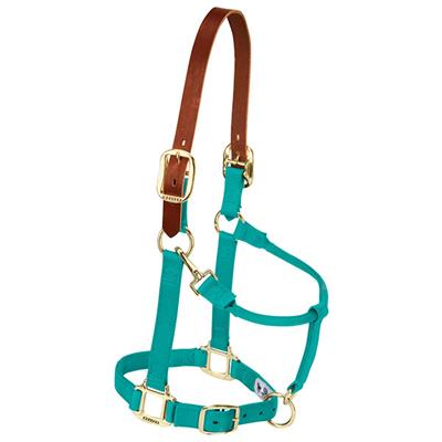 Weaver Leather Small Breakaway Original Adjustable Chin and Throat Snap Halter - West 20 Saddle Co.