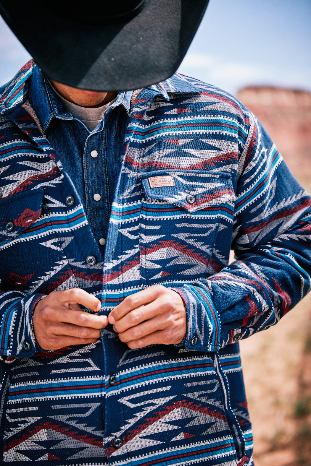 Ariat Men's Retro Chimayo Shirt Jacket – West 20 Saddle Co.