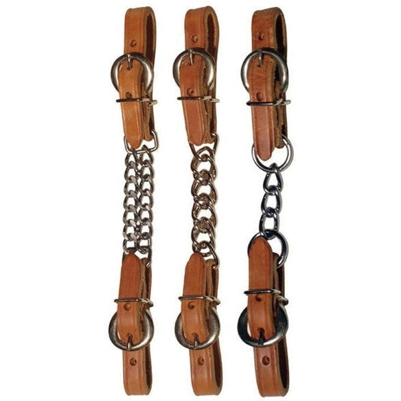 Berlin Custom Leather Curb Chain-Harness Leather