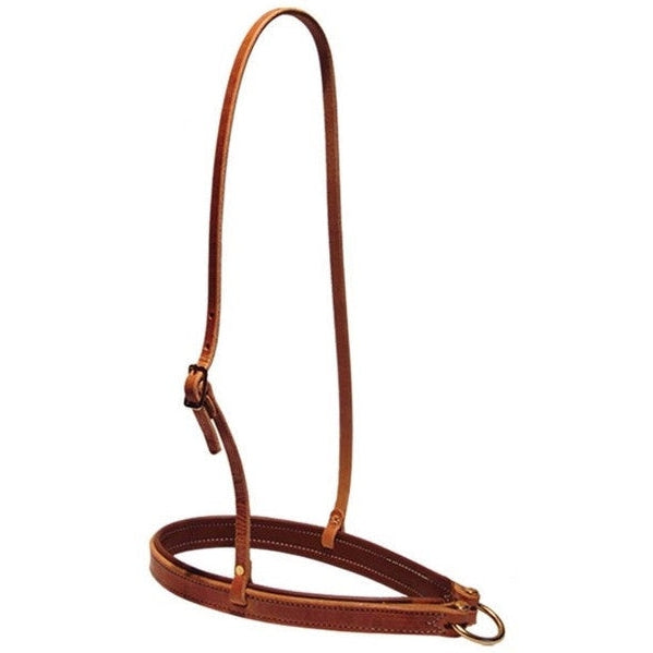 Berlin Custom Leather Noseband with Soft Oil Tan Liner