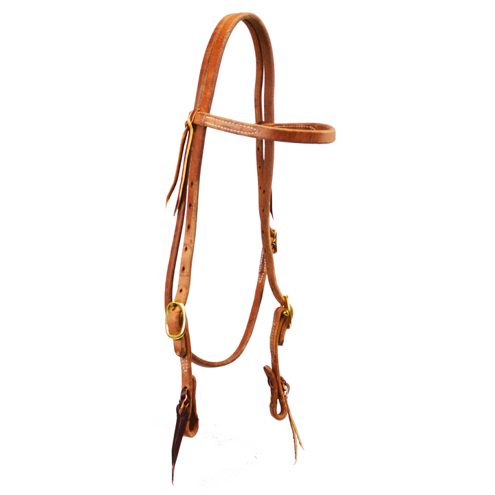 Headstall with Double Buckle and Browband